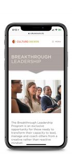 Culture Counts Breakthrough Leadership