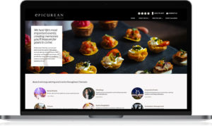 Epicurean Catering Website by Wigwam Creative